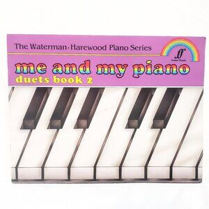 Me and My Piano Duets book 2 Sheet Music Waterman Harewood 1992 Beginner
